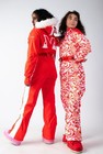 Viridis Reversible Red Piste Ski Suit Snow Winter Red  (XS/S/M/L) - RRP £360