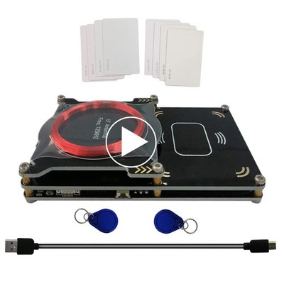 Upgraded 512k Proxmark3 Easy V3.0 RDV4 Memory ID M1 IC Built-in RFID Black 