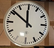 Grosse Nebenuhr, Telefon und Normalzeit, ca. 45 cm, funktionsfähig