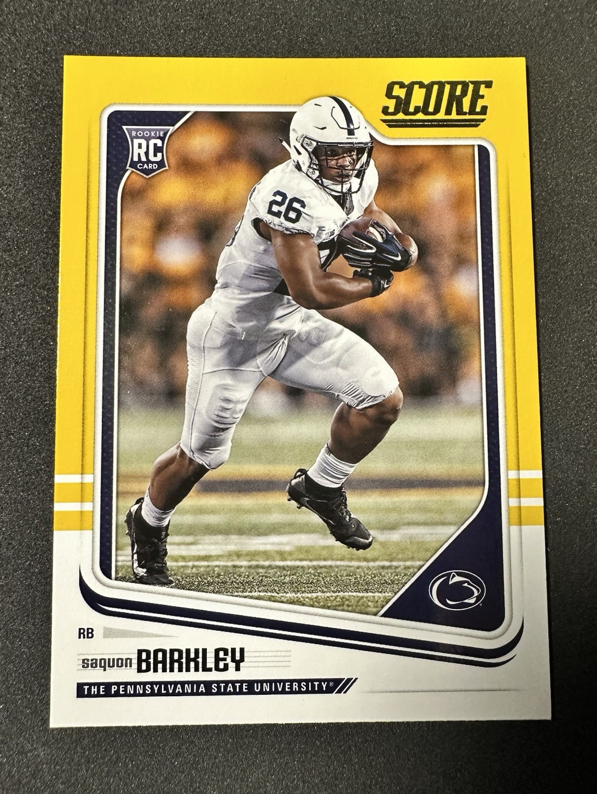 2018 Score - Rookies Saquon Barkley #359 Gold (RC)