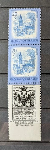 " Schönes Österreich " mit Allongenzudruck , postfrisch