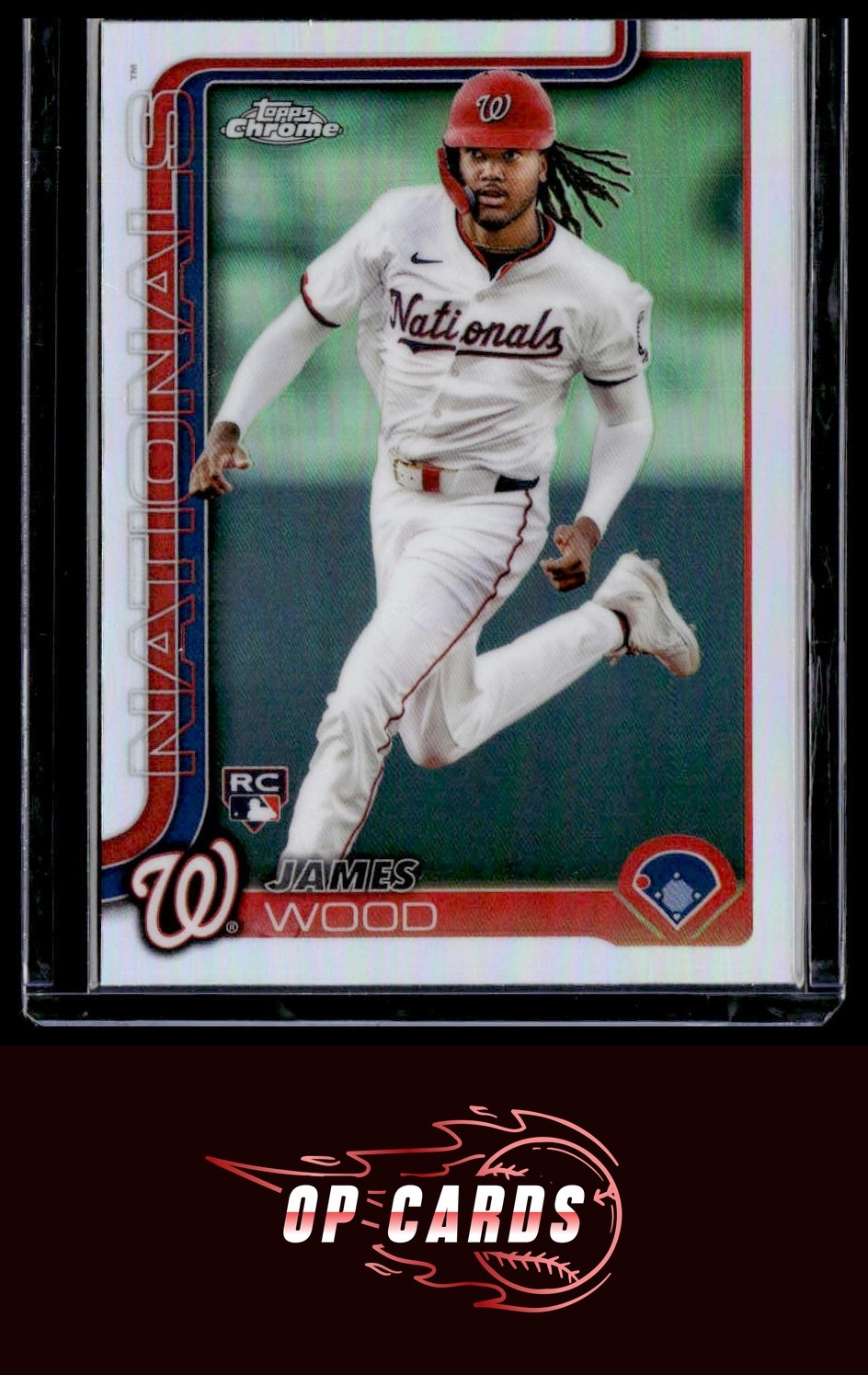 James Wood 2025 Topps Chrome #132 Refractors , Free Shipping