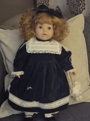 1986 Gotz SYMANTHA Doll Red Hair 21'' W/ Box Signed Limited Edition 