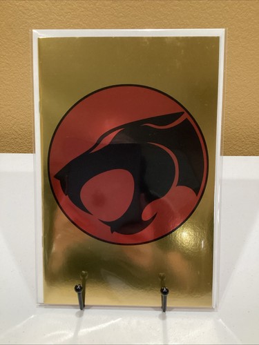 Thundercats #1 GOLD FOIL Logo Variant Terrificon LTD 150 with COA 50/150