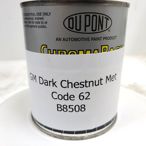 Pint Dupont Chromabase 1985-1987 GM Dk Chestnut Metallic B8508 Code 62 Basecoat