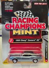 Racing Champions Mint 2017 Series Release 2 Version A #2 1968 Chevy Camaro SS