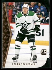 2024-25 Upper Deck #RDT-3 Logan Stankoven 1994-95 Rookie Tribute Die Cuts