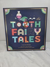 F-A-O Schwarz Babies Tooth Pillow, Fairy Wand And Scrapbook, Keepsake Box NEW 