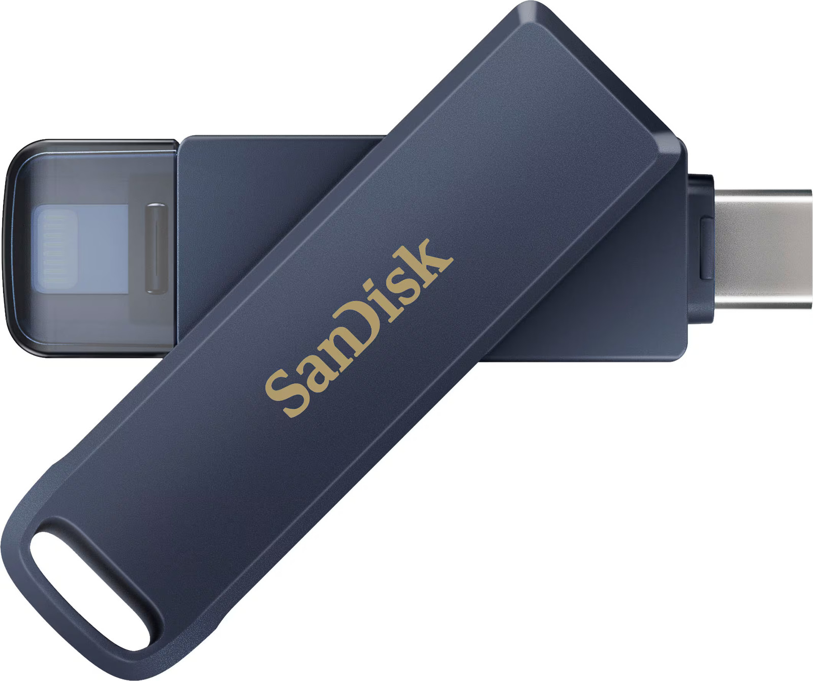 SANDISK - 256GB USB Flash Drive for iPhone Lightning and USB Type-C Metallic ...
