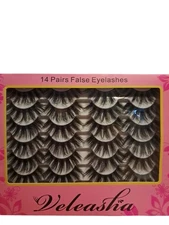 Veleasha 14 Pairs False Eyelashes