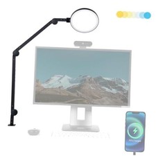 Edge Light 2.0 LED Black Desk Lamp  Dimmable Home Office Desk Edge 2.0 Black