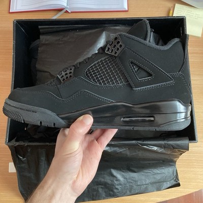 Nike Air Jordan 4 Retro Black Cat Größe EU 42