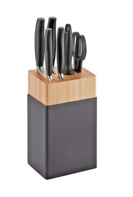 ZWILLING Messerblock Set 7-tlg FIVE STAR Schwarz