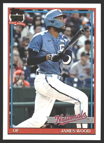 2026 Topps Series 1 James Wood Base (RAW)
