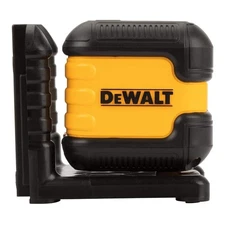 DEWALT 40 ft. Red Self-Leveling Cross Line Laser Level w (2) AA Batteries & Case