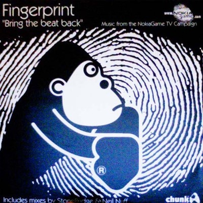 Fingerprint - Bring The Beat Back - UK Promo 12'' Vinyl - 2002 - Chunk Records
