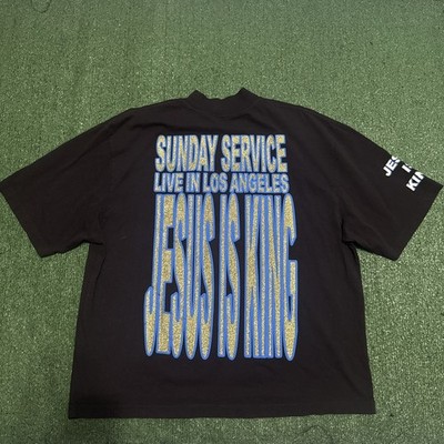 【XL】JESUS IS KING Sunday Service カニエ Kanye West x AWGE Sunday Service Jesus is King Hip Hop Rap Tour