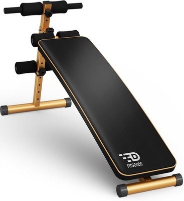 Adjustable Ab Bench Curved Incline Decline Sit Up 5 Levels