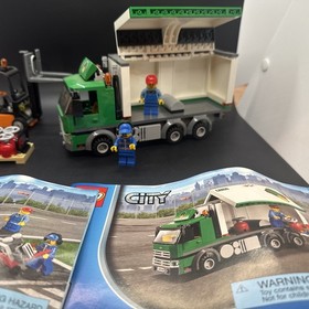 LEGO City: Cargo Truck (60020) 100% Complete + Minifigs + Instructions