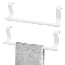 Cabinet Door Towel Bar, Dish Towel Rack for Cabinet, Stainless Steel Kitchen Tow