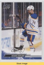 2022-23 Upper Deck Series 2 Penalty Box Photo Variation Rasmus Asplund READ 1o29