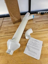 3in PVC Horizontal Vertical Concentric Gas Water HeaterVent Termination Kit