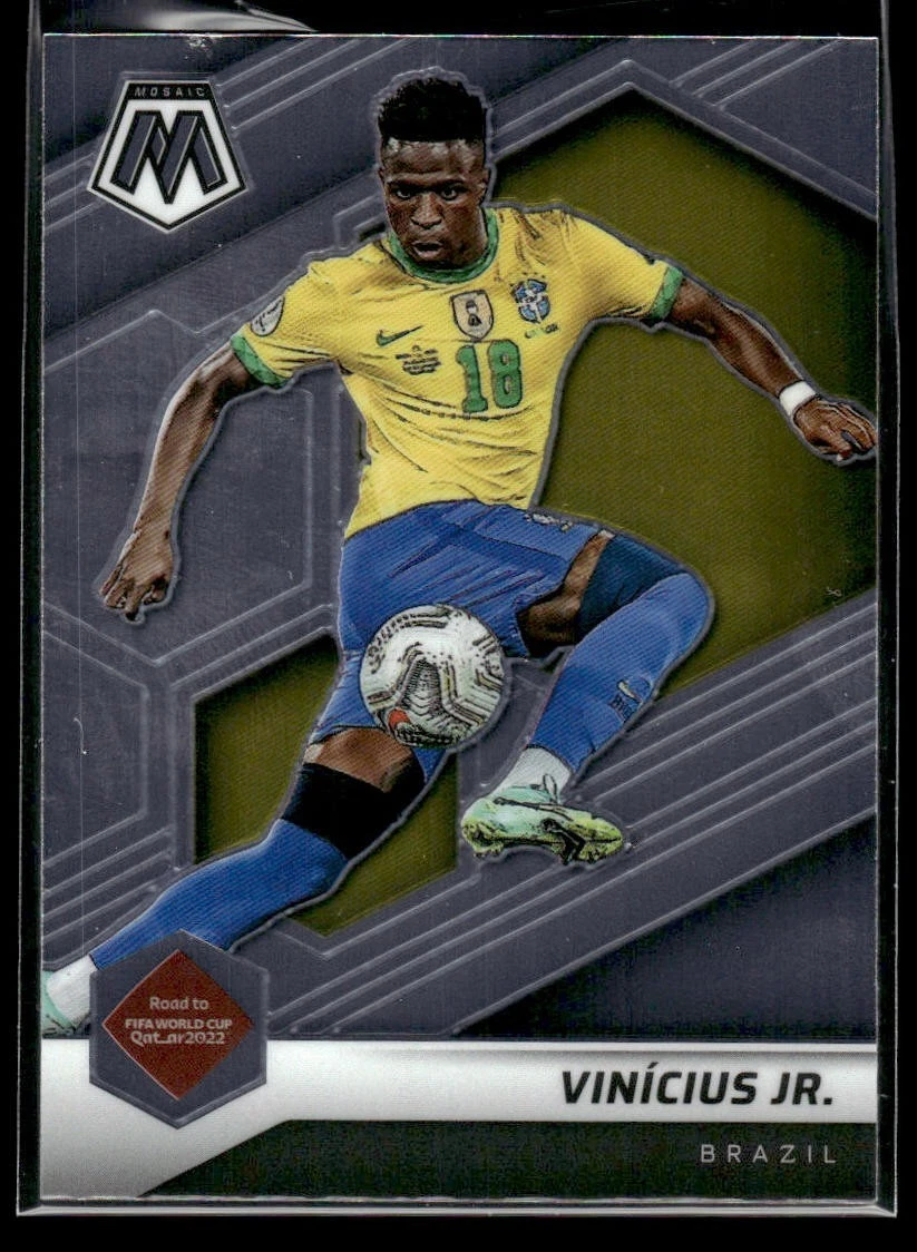 2021-22 Panini Mosaic FIFA Road to World Cup Vinicius Junior #163