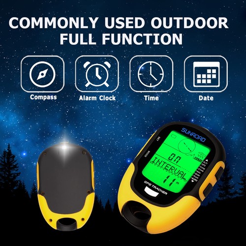 Altimeter GPS Digital Waterproof Outdoor Altitude Pre-Warning Remind Compass ... - Picture 6 of 9
