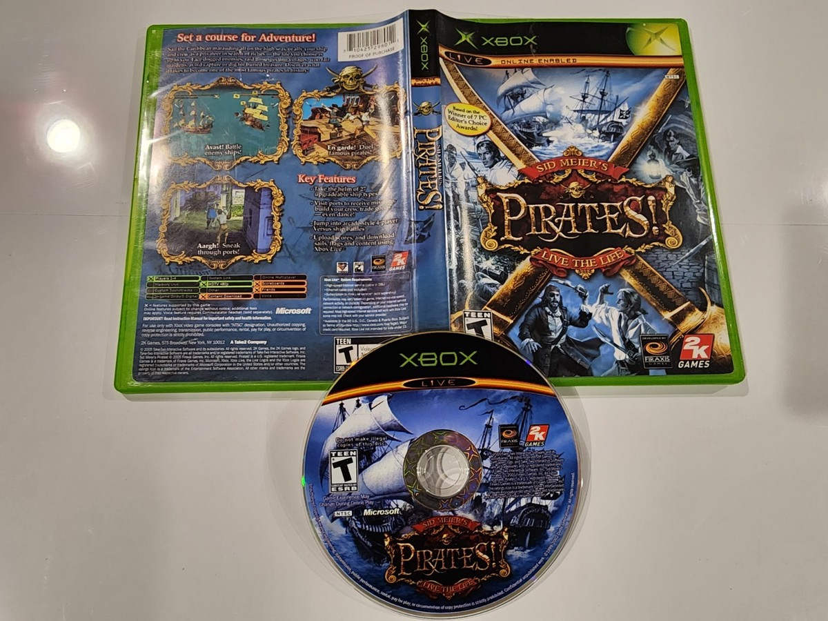 Sid Meiers Pirates: Live The Life Xbox *NO MANUAL* | eBay