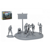 German 120Mm Mortar With Crew Kit 1:72 Zvezda Kit Figure Militari -D- Neues Mode