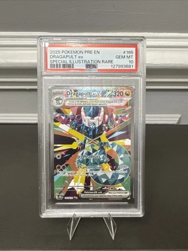 Pokémon TCG Dragapult EX Prismatic Evolutions Card 165/131 PSA 10