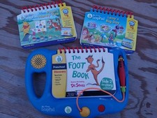 LeapFrog My First LeapPad Learning Game Console System - 3 Books