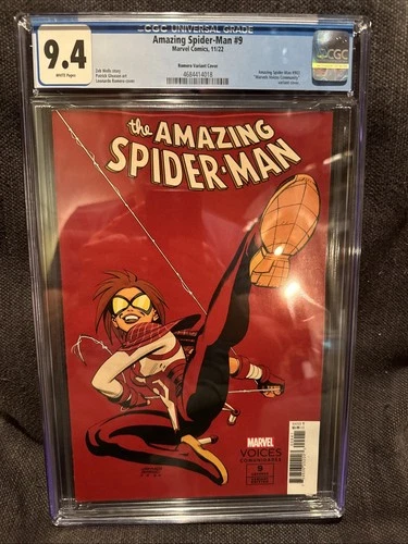 Amazing Spider-Man #9 CGC 9.4 Romero Variant Cover Lgy #903 11/22