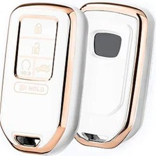 Key Fob Cover, Key Fob Case for 2015-2021 Accord 2017-2020 CRV Civic 5 Buttons