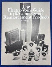 EV - Electro Voice Catalog 177 - Guide to PA ...