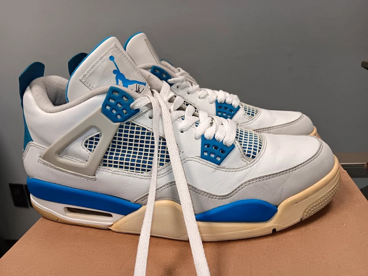 Jordan 4 Retro Blue for Sale - Authenticity Guaranteed - eBay