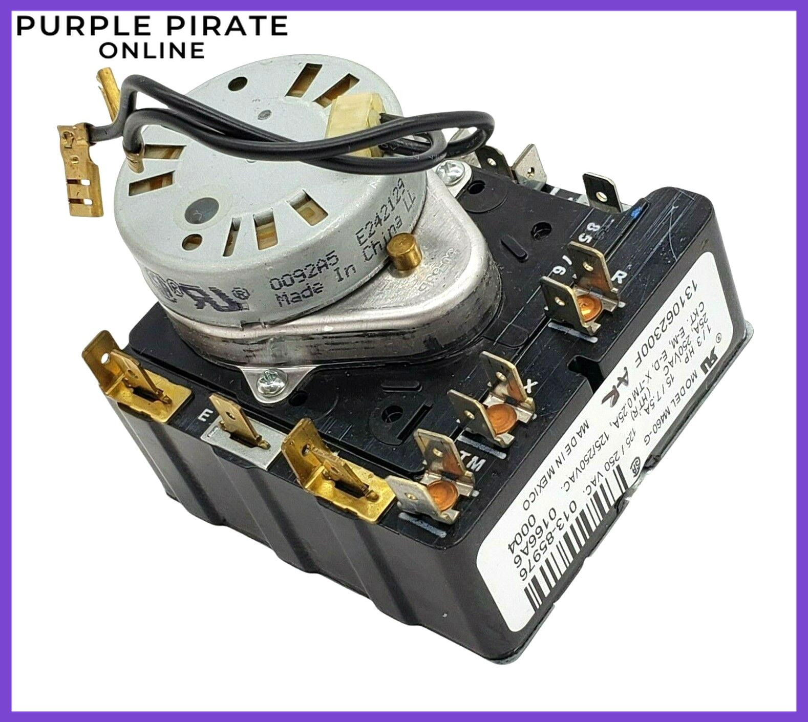 (Envío el mismo día) Temporizador secadora Frigidaire 131062300