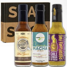 Hot Ones Hot Sauce Challenge Set - Season 28 Warmup - Hot Sauces Gift Set - V...