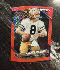 2025 Panini Prizm Black Archie Manning #97 /75
