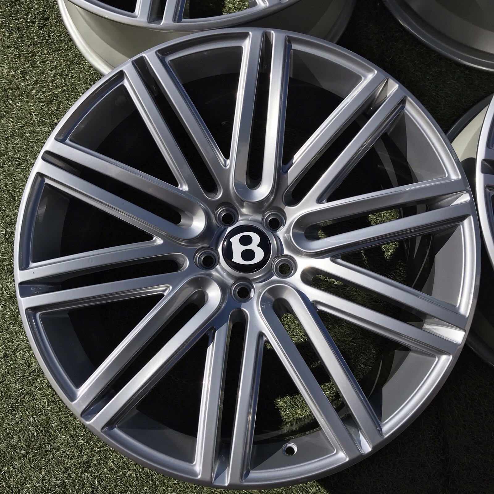 21 BENTLEY CONTINENTAL RIMS OEM FORGED 3W0601025DN GT  FACTORY WHEELS GTC SPEED