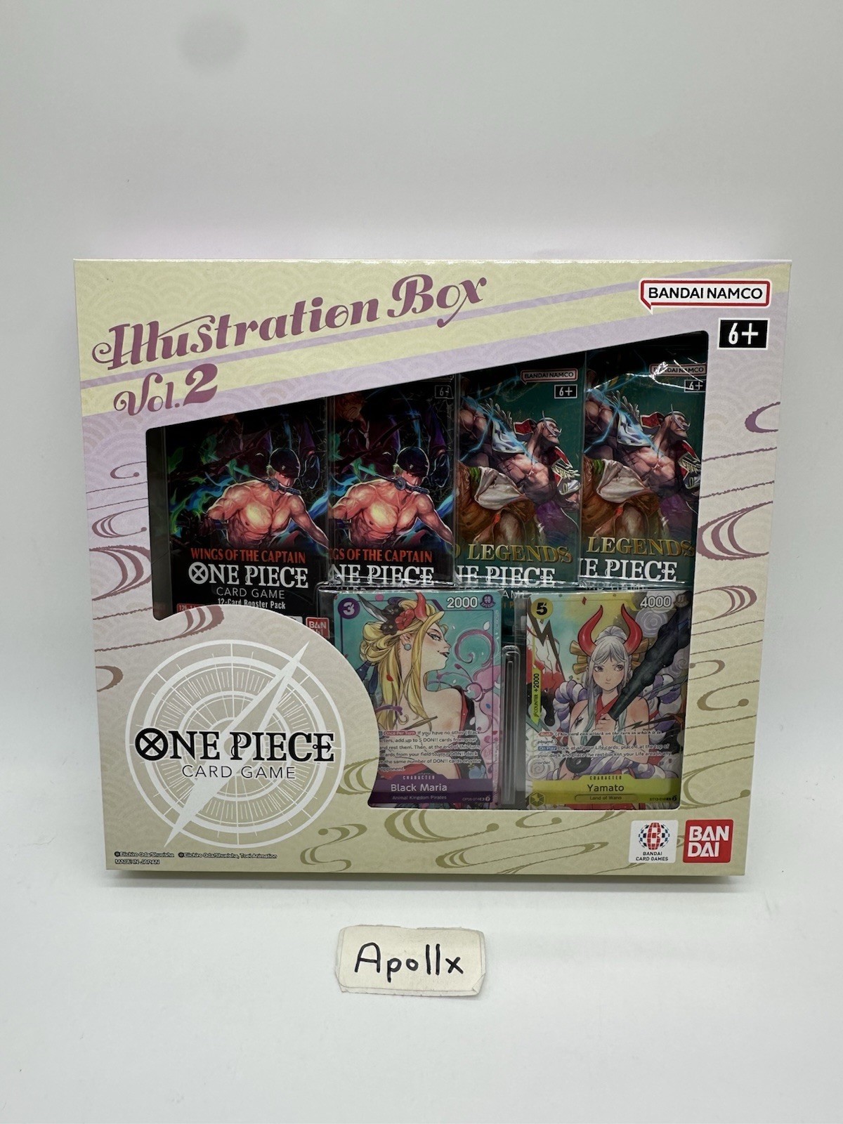 Juego de Cartas de Una Pieza TCG Ilustración Caja Vol 2 Precintada ✅