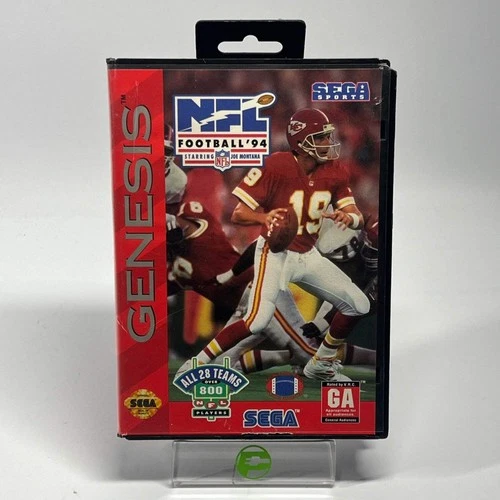 NFL Football '94 Starring Joe Montana (Sega Genesis, 1993)