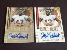 2014 Contenders Jackson Jeffcoat PLAYOFF TICKET AUTO #/199 + ROOKIE TICKET AUTO