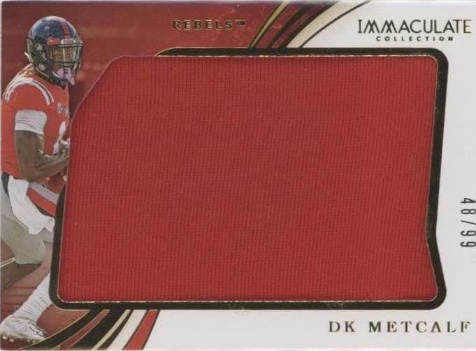2020 Panini Immaculate Collection Collegiate DK Metcalf #34 - 1 of 2
