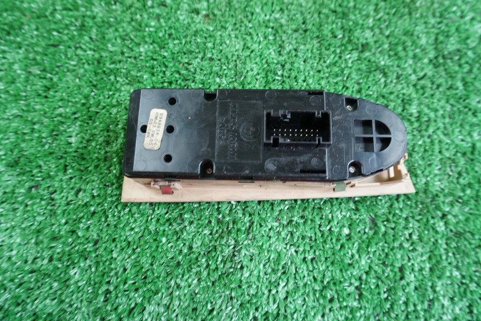 Interruptor de ventana lado izquierdo del conductor BMW 320I 2001 2002 2003 2004 2005 FABRICANTE DE EQUIPOS ORIGINALES Foto 3 de 4