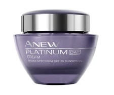 Avon Anew PLATINUM Day Cream with SPF 25 , New! The Original Formula