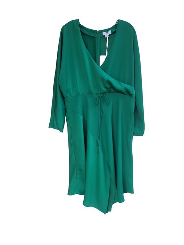 Business Casual Dress, Women's Size Large, Emerald Green | eBay