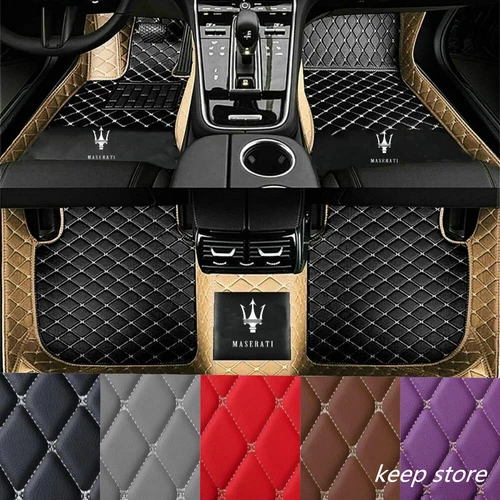 For Maserati All Models Car Floor Mats Auto Carpets Custom FloorLiner Waterproof - Picture 4 of 35