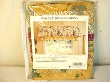Waverly Home Window Valance 79x14 Pleasant Valley Vtg Spice New NOS Balloon FrSh