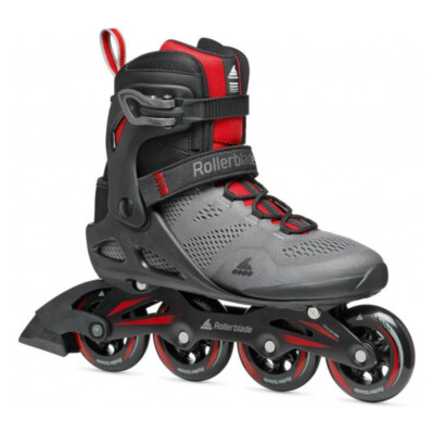 ROLLERBLADE Macroblade 84 Dark Gray/Red Skate (07370800749)